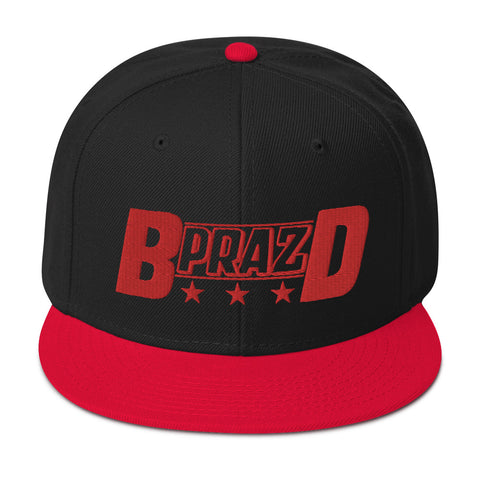 BPRAZD Snapback [Black Red]